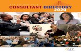 AFP GOLDEN GATE CONSULTANT DIRECTORY 2020 · 2020. 7. 16. · AFP Golden Gate promotes philanthropy and supports the effective and ethical work of the diverse community of Bay Area