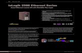 ioLogik 2500 Ethernet Series · 2017. 9. 18. · The ioLogik 2500’s unique IO expansion hardware design lets you link up to 8 ioLogik E1200 modules into a versatile I/O array with