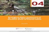 Ecological Status Assessment of Dr. Salim Ali Bird ......Ecological Status Assessment of Dr. Salim Ali Bird Sanctuary and Estuarine Areas of Chorao Island ±6.48 and was mainly represented