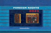 FOREIGN RIGHTS 2020 - Kalandraka · 2020. 12. 17. · XOSÉ COBAS 24,5 x 21,5 cm · 44 pages, full colour His paintings captured all of the true essence of the people they portrayed,