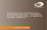 Geochemical interactions and groundwater transport in the Rupel … · 2019. 8. 1. · Authors: J. Griffioen (TNO), M. Koenen (TNO), H. Meeussen (NRG), P. Cornelissen (UU), L. Peters