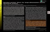 Blended particle filters for large-dimensional chaotic …sandlab.mit.edu/Papers/14_PNAS.pdfBlended particle filters for large-dimensional chaotic dynamical systems Andrew J. Majdaa,1,DiQia,