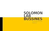 SOLOMON LAB BUSSINES · 2020. 10. 15. · SOLOMON LAB W e b . Email . solomonlab.info@gmail.com 블록체인 & 암호화폐 엑셀러레이팅 ABOUT US : IEO / 상장 전문 암호화폐
