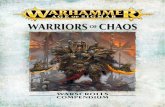 WARRIORS OF CHAOS - Warhammer Community...2020/10/08  · attended by a unit of 3 Chaos Dwarf Crew. It is a mighty, daemonforged war machine that launches gouts of Doomfire across