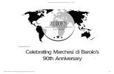 Celebrating Marchesi di Barolo's · 2020. 7. 2. · Moscato dAsti agara 2017 ther highlights rom the Marchesi di Barolo ine collection inclde to o or avorites Barolo del Comne di