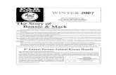 Pocono Animal Rescue files/2007 par newsletter.pdfPocono Animal Rescue, Inc. P.O. Box 582 . PA 18321 Phone: 570-476-1464 • Fax: 570-424-8384 Web: Bonnie & Mack Written By Deanna