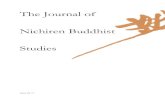 The Journal of Nichiren Buddhist Studies · 2018. 2. 28. · Journal of Nichiren Buddhist Studies IX-2017. Although it is reprehensible that both factions could not reach a common