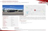 NEW EARTH HEALTH MARKET...NEW EARTH HEALTH MARKET RETAIL PROPERTY FOR SALE. Each Office Independently Owned and Operated kwcommercial.com KW COMMERCIAL 700 S. Flower Street, Suite