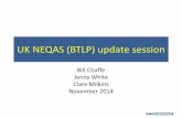 UK NEQAS (BTLP) update session · 2015. 3. 24. · The IAT BioVue median result was higher than that for the IAT ‘standard technique’ (DiaMed) in 11/12 (92%) samples • Median