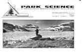 A LRK SCIENCE - npshistory.com · lrk science \ a resource management bulletin national park service u.s. department of the interior fall volume 3 - number 1 1982