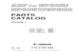 PARTS CATALOG - Freemarjorie.free.fr/Parts catalogue/adf_gp605-pc.pdf · canon adf for 605/605v/600 rev.0 nov. 1998 printed in japan [imprime au japon] p11 - npn rf frame assembly