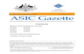 Published by ASIC ASIC Gazette · 2009. 3. 30. · ASIC GAZETTE Commonwealth of Australia Gazette ASIC 26/09, Tuesday, 31 March 2009 Company/Scheme deregistrations Page 37 of 64 Name