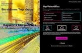 Top Value Offers Servidores Top Valueutopiux.com/wp-content/uploads/2019/09/tv_HPE.pdf · 2019. 9. 11. · P10812-421 HPE ML110 Gen10 4208 1P 16G 4LFF EU Svr 1 P10813-421 HPE ML110