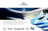 MARINE GALLEY & LAUNDRY EQUIPMENT FOR CRUISE ......Loipart has installed catering systems on board Cruise Ships for decades. Not only do we provide Galley equipment, Laundry equip