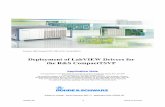 AN 1SP805 2E Deployment of LabVIEW Drivers for CompactTSVP · 2016. 11. 30. · 1 Deployment of LabVIEW Drivers for the R&S CompactTSVP Products: R&S CompactTSVP, R&S GTSL, NI LabVIEW
