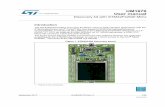 Discovery kit with STM32F429ZI MCUdlewis/book3/docs/DM00093903.pdf · Quick start UM1670 8/36 DocID025175 Rev 3 5 Quick start The STM32F429 Discovery is a low-cost and easy-to-use