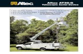 Altec AT30-G - CraneNetwork.com · 2013. 9. 9. · Altec AT30-G Telescopic Aerial Device • Altec ISO-Grip System • 35 ft (10.7 m) Working Height • 24 ft (7.3 m) Side Reach •