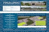 FIELD CREST COMMONS - LoopNet · 2019. 11. 26. · Field Crest commons is a 36,000 sf complex comprised of a Class B 18,000+ SF Medical office building and a Class B 18,000+ retail
