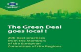 The Green Deal goes local · This is an initiative of the ‘Green Deal Going Local’ working group At the European Committee of the Regions, the ‘Green Deal Going Local’ working