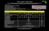 ATL Lasertechnik GmbH - ATLEX-I Series · 2019. 12. 10. · ATL LASERTECHNIK Advanced Technology Lasers Gas Medium New generation of compact powerful air-cooled excimer lasers for