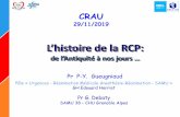 L’histoire de la RCP - CRAU · • ECLS En 2019-2020 . Gravity Study Combination of head-up position, active compression-decompression mechanical cardiopulmonary resuscitation and