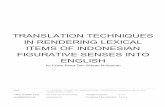ENGLISH FIGURATIVE SENSES INTO ITEMS OF INDONESIAN IN ... · 10 % similarity index 8% internet sources 5% publications 8% student papers 1 1% 2 1% 3 1% 4 1% 5