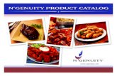 PROD UCT CATALOG - N'Genuitymfr code pack/portion case weight cube lx w x h ti x hi PROD UCT CATALOG 3 CHICKEN LittleChief Pow Wow Spicy Wings ...