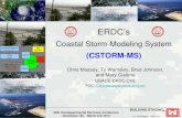 Coastal Storm-Modeling System...SMS GUI for Cyclone Models 1. Support for MORPHOS-PBL Cyclone Model*, ADCIRC’s internal Holland models and ATCF Best Track formats 2. Ability to read/modify