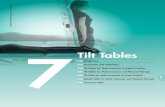 7 234 Summary table · LT1B11 LT1B21 Protractor indicating table tilt angle degrees Casters diameter 125 mm Independent, tilting footplates Note: PLUS models are provided with an