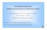 Performance model and in-ﬂight fault detection for Solid ... (Smelyanskiy).pdf · t e T 0,p 0,! 0,v 0 =0 H,r,T p,S p L Geometry of an Idealized Solid Rocket Pressure sensor T L