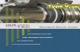 Тype V SR) - IGATEC · IGATEC Swivel Joints Made of carbon steel (e.g. St52-3, …) are nitrided to reach maximized hardness of surface and optimized corrosion protection at the
