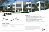 Sale New construction Class A+ 9,088 s.f. boutique office ... · Park Pointe - New construction Class A+ 9,088 s.f. boutique office - Owner/user opportunity in highly demanded 32789