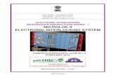 Indian Railway - Handbook on Electronic interlocking ...rdso.indianrailways.gov.in/works/uploads/File/Handbook on...PREFACE Railway Signalling system plays a vital role in the movement