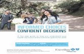 INFORMED CHOICES CONFIDENT DECISIONS · 2017. 10. 4. · Available Counties: Broome County, Cayuga County, Chemung County, Cortland County, Onondaga County, Schuyler County, Steuben