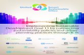 Implementing Sustainable Development Goal 11 by ......Development Goal 11 by connecting sustainability policies and urban-planning practices through ICTs United Smart Sustainable Cities