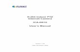 H.264 Indoor PTZ Internet Camera ICA-H610 User’s Manualdownload.asm.cz/inshop/prod/Planet/EM-ICAH610_v1.0.pdf · 2010. 2. 9. · 1. Introduction . The PLANET ICA-H610, H.264 10x