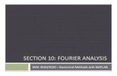 Section 10 Fourier Analysis - Oregon State Universityweb.engr.oregonstate.edu/~webbky/MAE4020_5020_files...10 Fourier Series –Example – K. Webb MAE 4020/5020 B P L] 1 0 O P O0.5