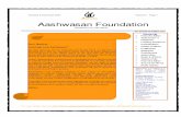 Copy of aashwasan newsletter - Trishna newsletter1.pdf · October & November 2007 Volume 2 - Page 1 Aashwasan Foundation Newsletter from Aashwasan For private circulation only From