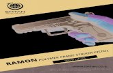 RAMON 9X19 NATO · 2020. 12. 24. · RAMON Pistol 9x19, Desert with Threaded 1/2"-28-UNEF barrel for Silencers + Tritium Sights + Enhanced Trigger Connector RAMON Pistol 9x19, Gray