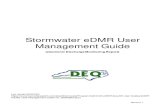 Stormwater eDMR User Management Guide Mineral and Land... · 2020. 12. 7. · Stormwater eDMR Facility User Management Guide - 3 - Section 1: Overview of eDMR Process and Users 1.1