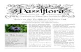 Passiflora Passiflora Cultivars List (3rd draft, April 2001) Passiflora Cultivars Registration Committee