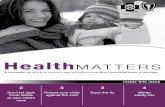 HealthMATTERS - Affordable Michigan Health Insurance Quotes€¦ · questions about health coverage, claims, ID cards or locating a participating provider: Call toll-free: 800-543-7765