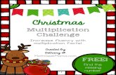 Christmas Multiplication Challenge Pages › wp-content › uploads › ...Christmas Multiplication Race! Directions: Rudolph and a Polar Bear are in a race to see who can pack the