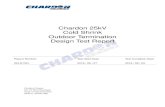 Chardon 25kV Cold Shrink Outdoor Termination Design Test ......2016/09/03  · Chardon 25kV Cold Shrink Outdoor Termination Design Test Report Report Number: Test Start Date: Test