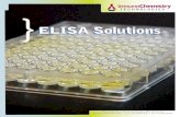 ELISA Solutions - Biomol...assay Diluents: assay DIluenTs equalize any differences between the sample matrix (serum, plasma, urine, cell culture media) and the diluent used to generate
