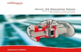 Non-Lubricated Plug Valves for Chemical Service...In-Line, Thru-Line Seal Adjustability In-line seal adjustment is achieved by turning two adjuster fasteners to drive the plug deeper