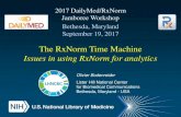 The RxNorm Time Machine Issues in using RxNorm for ......2017/09/19  · The RxNorm Time Machine Issues in using RxNorm for analytics Bethesda, Maryland September 19, 2017 Olivier