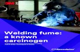 Welding fume: a known carcinogen - AWS · 2019. 10. 4. · Fume Type / Source Health Effect TWA (mg/m3) Chemical Aluminium Beryllium Cadmium Chromium Copper Iron Oxides Lead Manganese