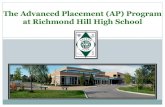 The Advanced Placement(AP) Program at Richmond Hill High … · 2018. 11. 14. · Grade 12 English-AP ENG4UE English Literature and Composition Grade 12 French-AP FSF4UE French Language