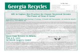 In This Issue Georgia Recycles...GRC 2010 President. March 1-2, 2010 GreenPrints Sheraton Atlanta Atlanta, GA March 7-10, 2010 SE Recycling Conf Hilton Sandestin, Florida April 12-14,